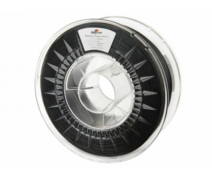 PETG Carbon filament Spectrum Filaments 1.75 mm 1.0 kg