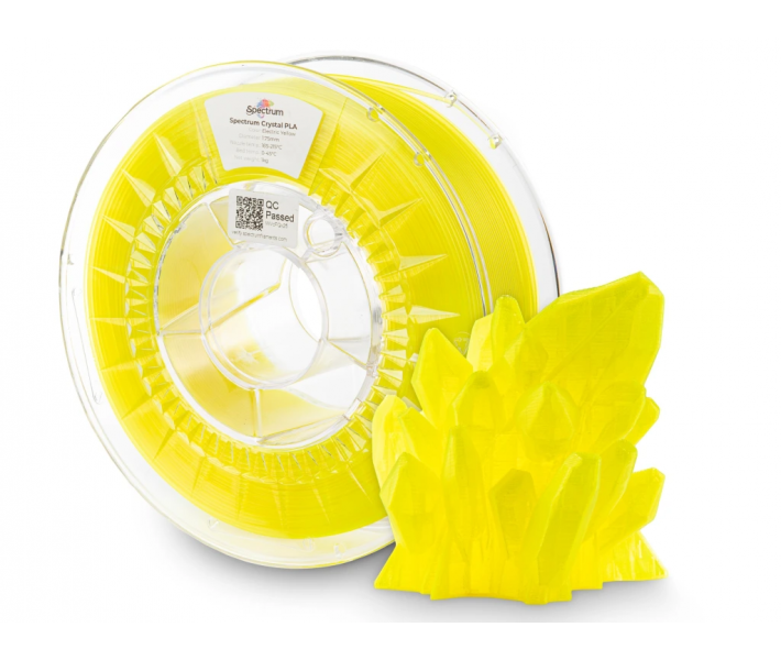 PLA Crystal filament Spectrum Filaments 1.75 mm 1.0 kg