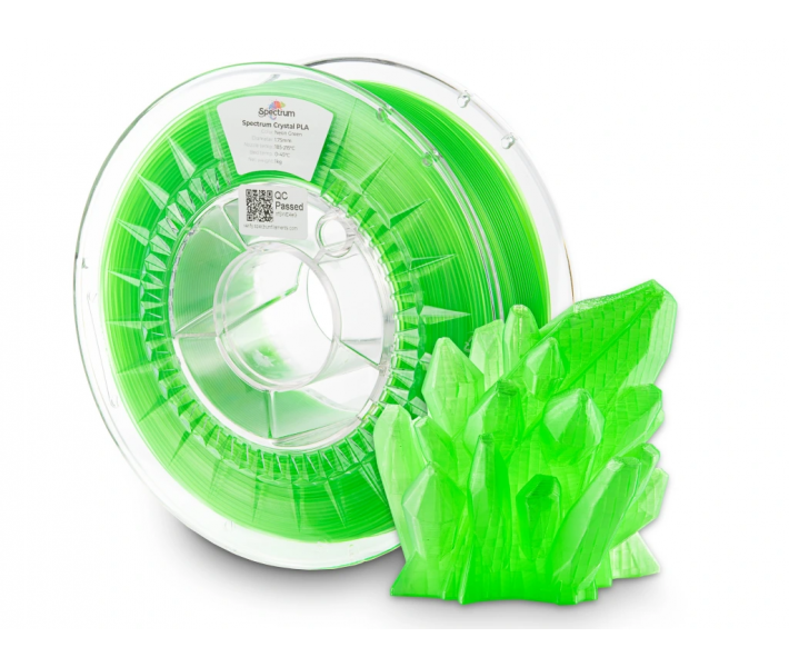 PLA Crystal filament Spectrum Filaments 1.75 mm 1.0 kg