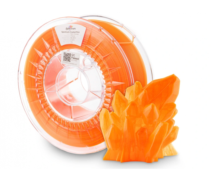 PLA Crystal filament Spectrum Filaments 1.75 mm 1.0 kg