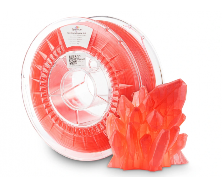 PLA Crystal filament Spectrum Filaments 1.75 mm 1.0 kg