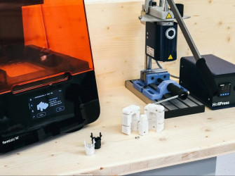 Formy do odlewania tworzyw sztucznych na drukarce 3D Formlabs, żywica Rigid 10K