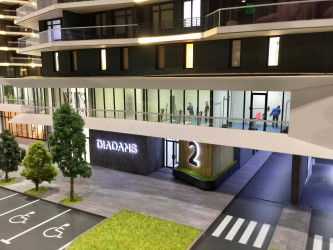 Makieta architektoniczna dzielnicy miejskiej — prezentacja dla inwestorów