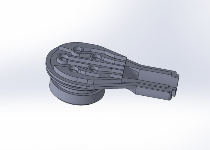 Model 3D o złożonej formie na zamówienie