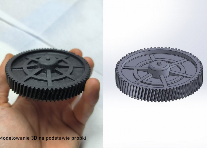 Modelowanie 3D na podstawie próbki