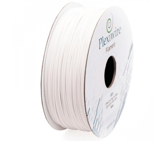 ABS+ filament Plexiwire 0.75 kg 1.75 mm Biały