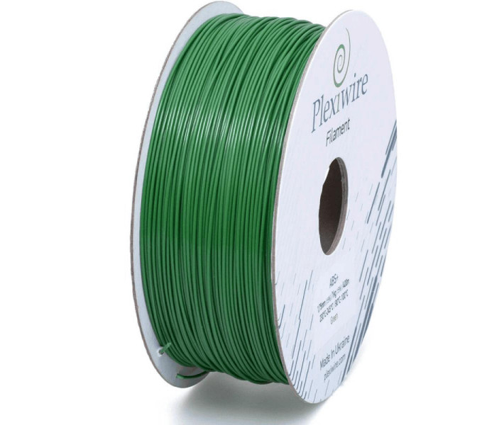 ABS+ filament Plexiwire 0.75 kg 1.75 mm Zielony