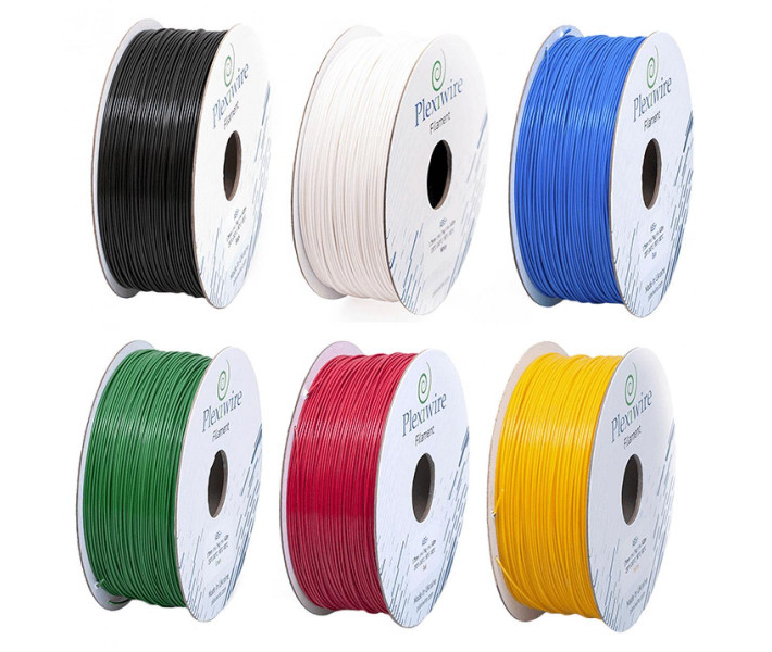ABS+ filament Plexiwire 0.75 kg 1.75 mm Niebieski