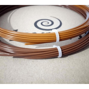 ABS filament Plexiwire 0.75 kg 1.75 mm Brązowy