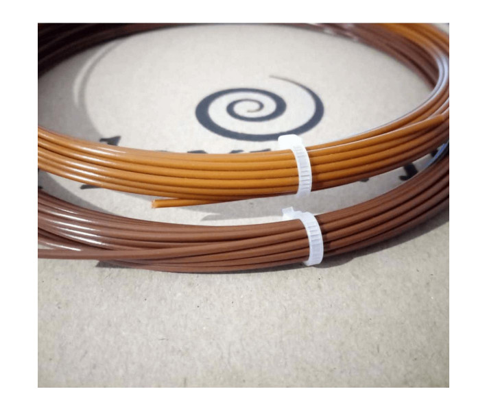ABS filament Plexiwire 0.75 kg 1.75 mm Brązowy