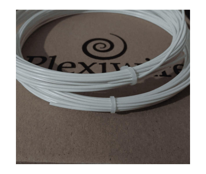 ABS filament Plexiwire 0.75 kg 1.75 mm Biały