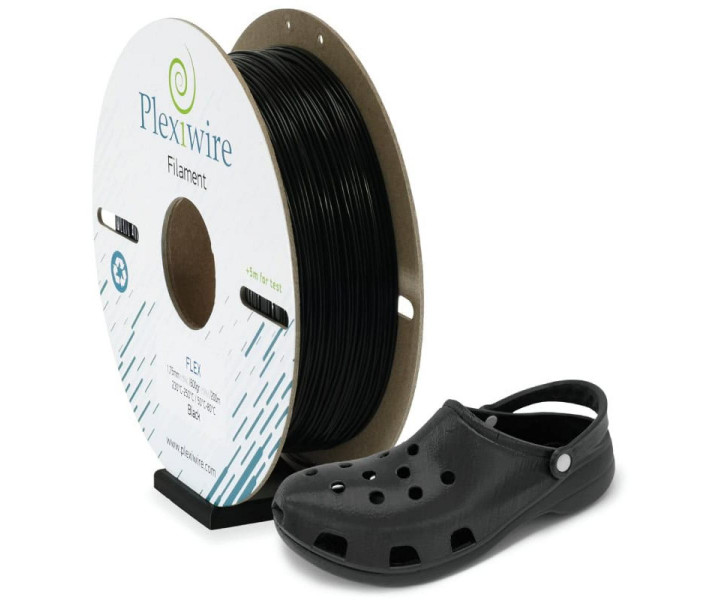 Flex filament Plexiwire 0.9 kg 1.75 mm Czarny