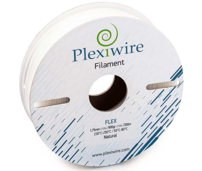 FLEX filament Plexiwire 1.75 mm 0.9 kg Naturalny