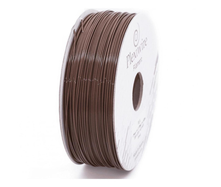 PLA filament Plexiwire 0.9 kg 1.75 mm Brązowy