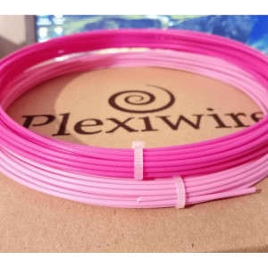 PLA filament Plexiwire 0.9 kg 1.75 mm Różowy