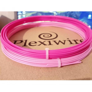 PLA filament Plexiwire 0.9 kg 1.75 mm Różowy