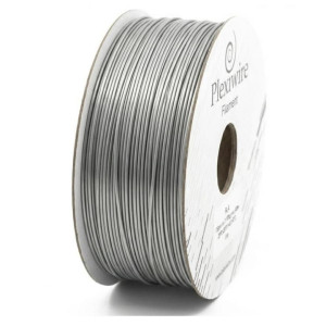 PLA filament Plexiwire 0.9 kg 1.75 mm Srebrny