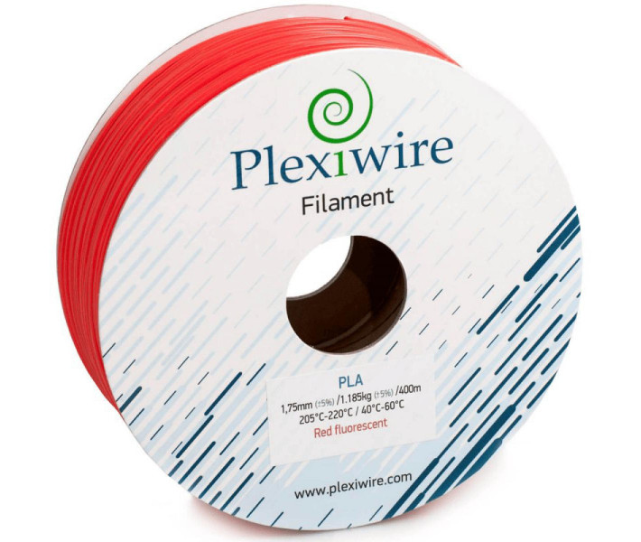 PLA filament Plexiwire 1.75 mm 0.9 kg Fluorescencyjny