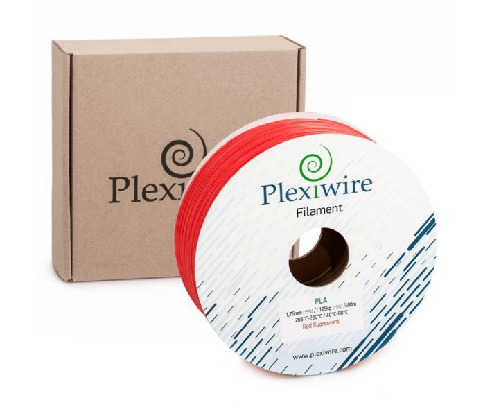 PLA filament Plexiwire 1.75 mm 0.9 kg Fluorescencyjny