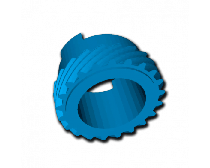 Model 3D koła zębatego