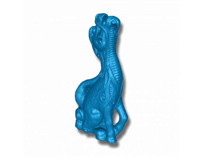Skanowanie 3D figurki smoka