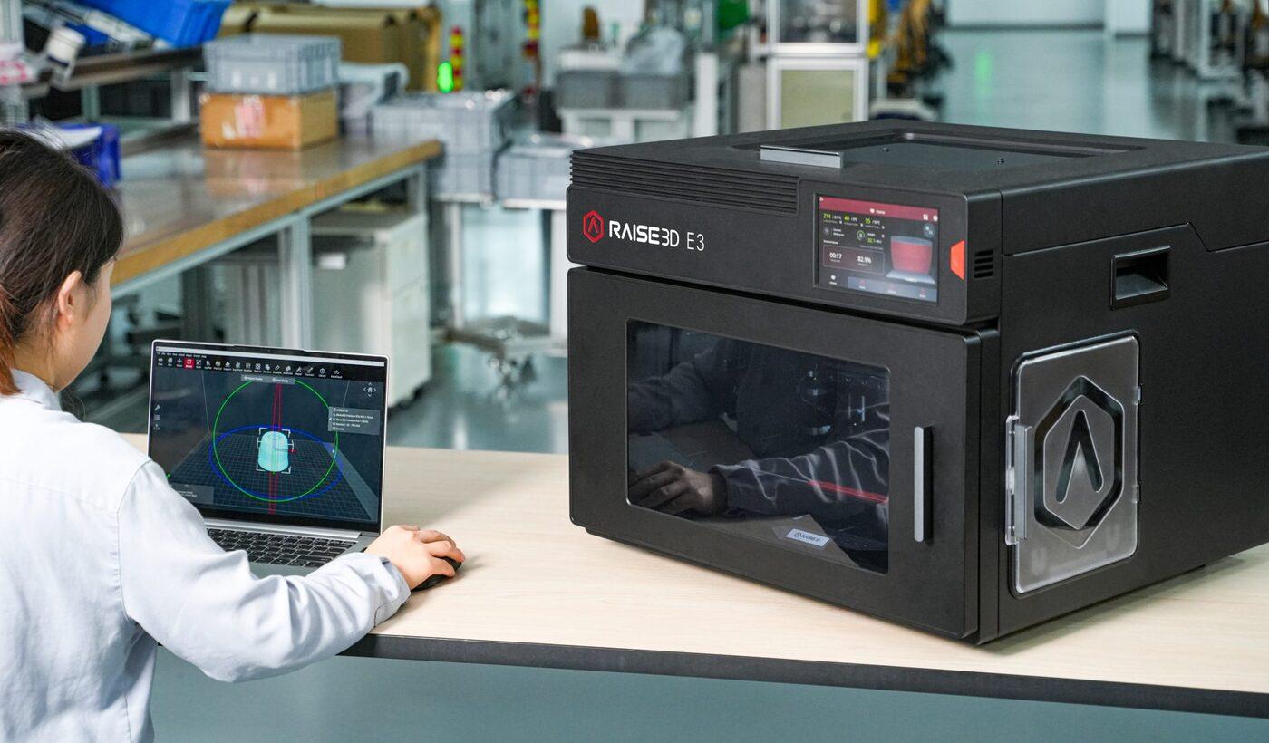 Automatyczne poziomowanie i jakość powierzchni Raise3D E3