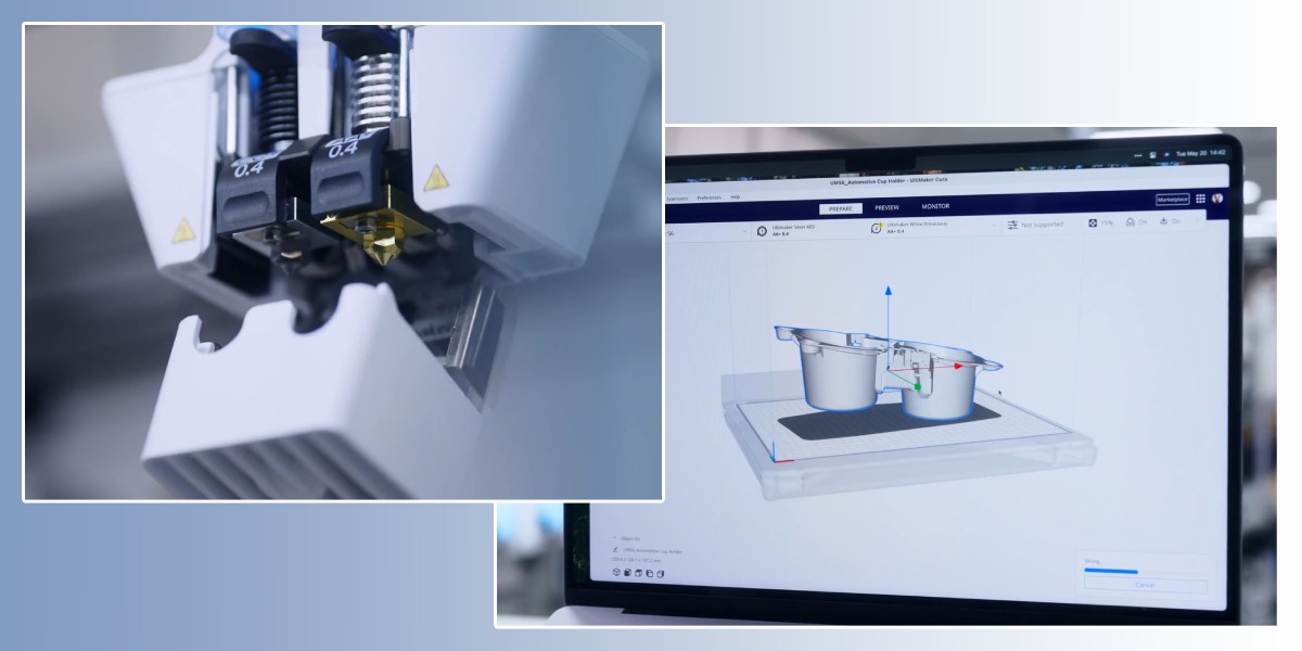 Zaawansowana głowica drukująca UltiMaker S6
