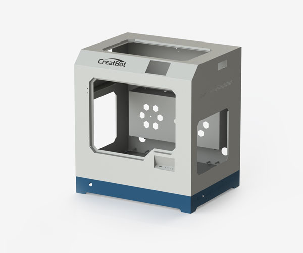 Sztywna stalowa obudowa drukarki 3D CreatBot