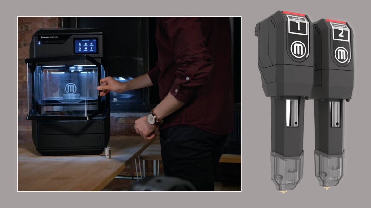 MakerBot Method: 2 ekstrudery