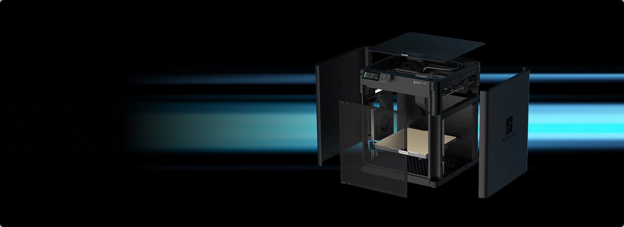 Profesjonalna drukarka 3D Bambu Lab P1S z zamkniętą komorą roboczą