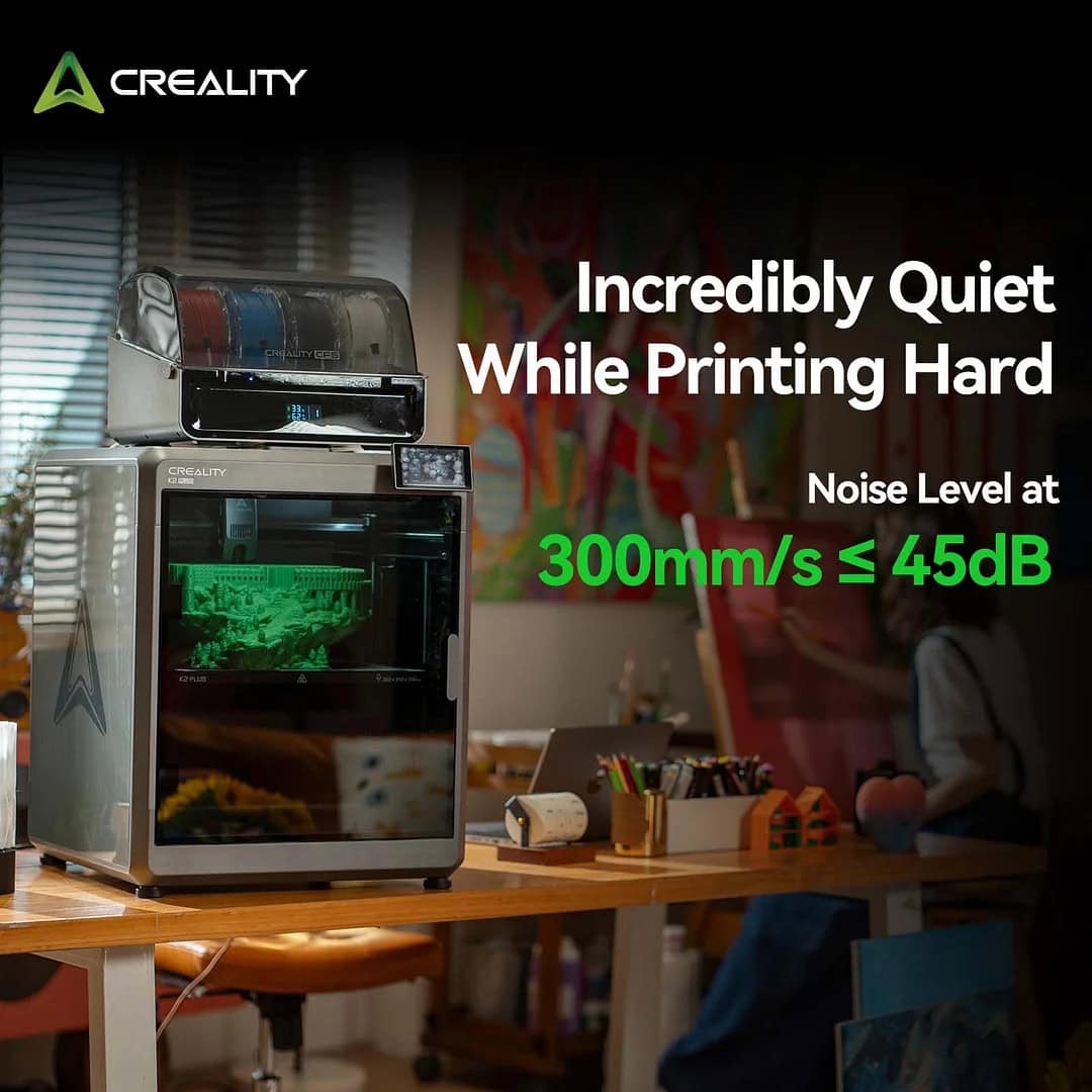 Wielkoformatowa drukarka 3D Creality K2 Plus - wydajność klasy przemysłowej