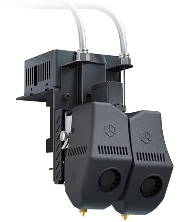 Nowoczesna głowica drukująca z systemem automatycznego podnoszenia dysz w CreatBot D1000 HS