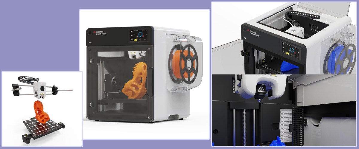 MakerBot Sketch Sprint: bezpieczna i szybka drukarka 3D do nowoczesnej szkoły